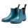Grand Step Shoes Wellington Boots Vickie (Chelsea Boot made of natural rubber) petrol ladies